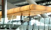 Illuminated canopy for Gordon Ramsay's Plane Food Resturant, Terminal 5 Heathrow