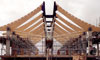 Japanese College roof structures, University of Canterbury
